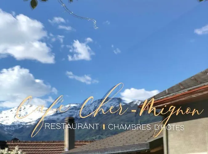 Cafe Cher-mignon Et D'hotes Bed and Breakfast Chermignon-d'en Haut